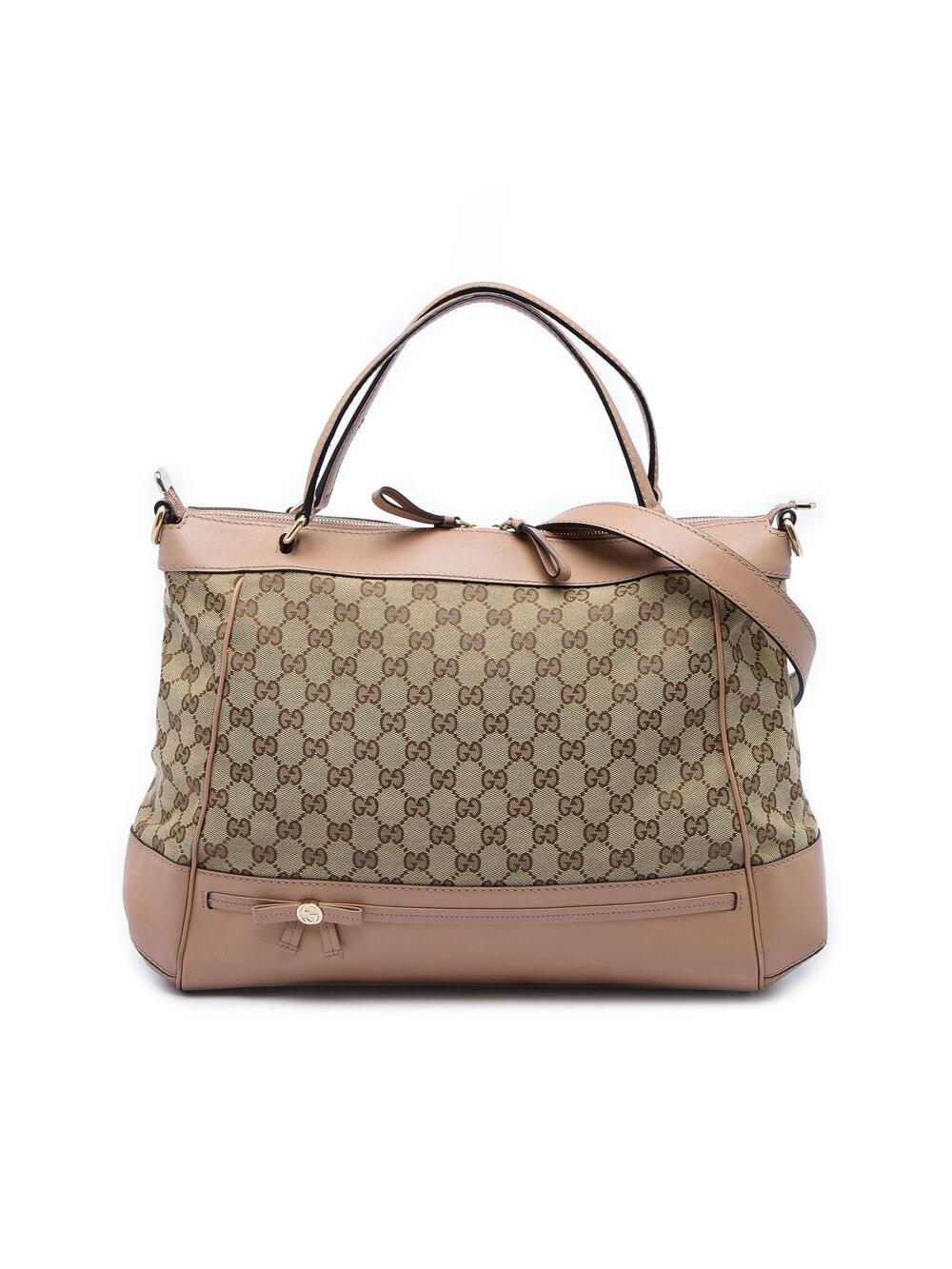 Gucci Gg Canvas Mayfair Satchel Pre- #369810G58B